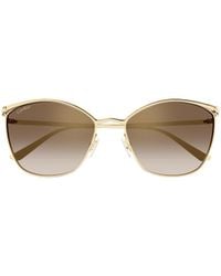 Cartier - Panthère Sunglasses - Lyst