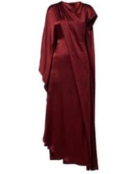 ROKSANDA - Hiba Caped Silk Gown - Lyst