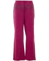 Liu Jo - Embellished Trousers - Lyst