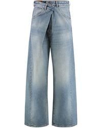 DARKPARK - Ined Asymmetric Wide-Leg Jeans - Lyst
