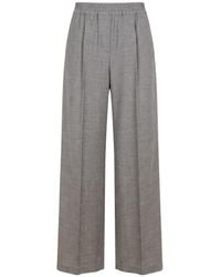 Brunello Cucinelli - Pleated Elasticated-Waist Trousers - Lyst