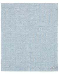 Emporio Armani - Brushed Linen Scarf With Lurex - Lyst