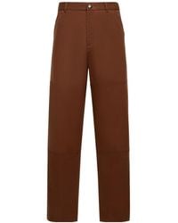 Moncler - Logo Patch Straight-Leg Trousers - Lyst
