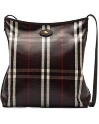 Burberry - Small Highlands Shoulder Bag - Lyst