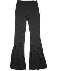 Acne Studios - Flared High-Waisted Trousers - Lyst