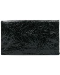 MM6 by Maison Margiela - Logo-Patch Clutch Bag - Lyst