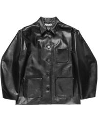 Acne Studios - Collared Long-Sleeved Casual Jacket - Lyst