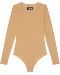 MM6 by Maison Margiela - Long-Sleeved Bodysuit - Lyst