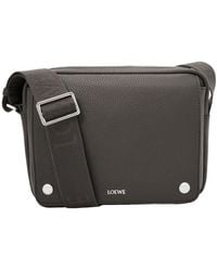 Loewe - Logo Printed Xs Messenger Bag - Lyst