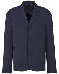 Dior - Long-Sleeved Workwear Casual Jacket - Lyst
