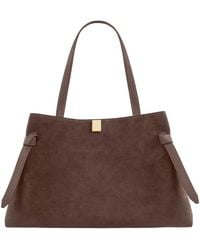 Yuzefi - Gyoza Suede Tote Bag - Lyst