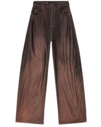 DIESEL - 1987 D-Khelz High Waist Relaxed Jeans - Lyst