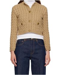 Moncler - Long-Sleeved Cardigan - Lyst