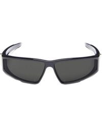 McQueen - Geometric Frame Sunglasses - Lyst