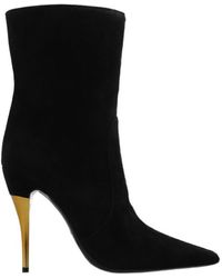 Gucci - Pointed-Toe Heeled Boots - Lyst
