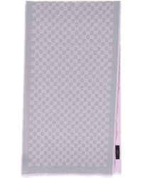 Gucci - Gg Jacquard Scarf - Lyst