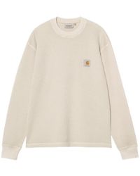 Carhartt - Waffle Logo-Patch T-Shirt - Lyst