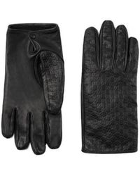Gucci - Gg Embossed Gloves - Lyst