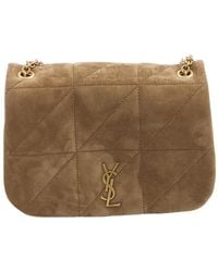 Saint Laurent - Jamie 4.3 Quilted Suede Shoulder Bag - Lyst