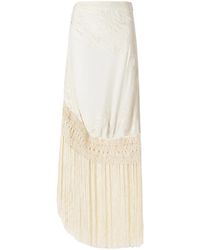 Ulla Johnson - Fringed Skirt - Lyst
