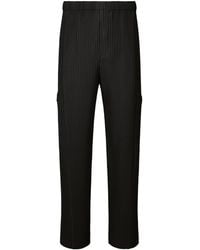 Homme Plissé Issey Miyake - Homme Plissé Issey Miyake Quarry Pleated Trousers - Lyst
