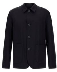 Herno - Single-Breasted Patch-Pocket Jacket - Lyst