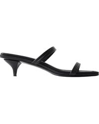 St. Agni - Leather High-Heeled Sandals - Lyst