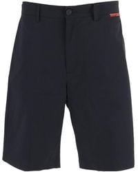Just Cavalli - Logo Detail Stretch Shorts - Lyst