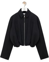 Loewe - Draped Jacket - Lyst