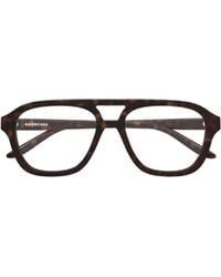 Balenciaga - Eyewear Pilot-Frame Glasses - Lyst