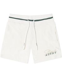 Autry - Logo-Embroidered Track Shorts - Lyst