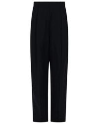 Fabiana Filippi - Pleated Straight Leg Pants - Lyst