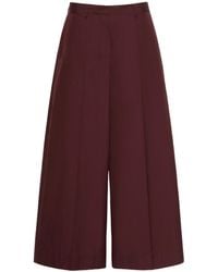 Max Mara - 'S Smmepoca Cropped Trousers - Lyst