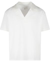 Maison Margiela - Taped V-Neck T-Shirt - Lyst