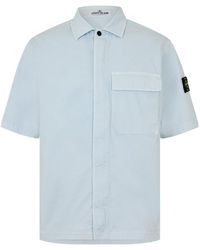 Stone Island - Oversized Shacket - Lyst