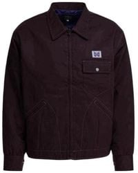 Needles - Zipped Logo Patch Jacket - Lyst