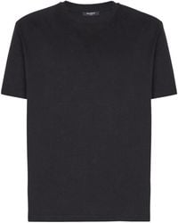 Balmain - T-Shirt With Vintage Gel Logo - Lyst