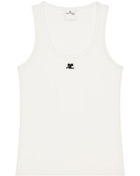Courreges - Courrèges 90's Rib Tank Top - Lyst