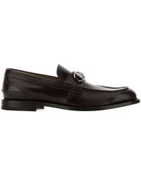 Gucci - Horsebit Detailed Slip-On Loafers - Lyst