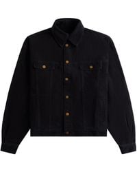 Willy Chavarria - Logo-Buttoned Denim Jacket - Lyst