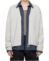JW Anderson - Jw Anderson V-Neck Zip-Up Cardigan - Lyst