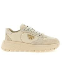 Prada - Prax 2.0 Triangle-Logo Sneakers - Lyst