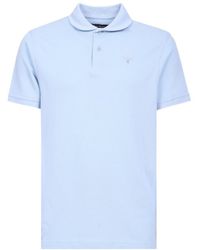 Barbour - Logo Embroidered Polo Shirt - Lyst