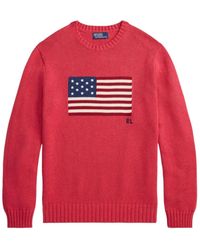 Polo Ralph Lauren - The Iconic Flag Jumper - Lyst