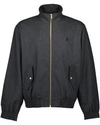 Drole de Monsieur - Drôle De Monsieur High Neck Zipped Jacket - Lyst