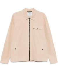 Woolrich - Cream Cotton Jacket - Lyst