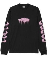 Balenciaga - Wet Brush Medium-Fit Long-Sleeved T-Shirt - Lyst
