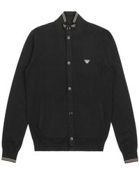Armani Jeans - Logo Baseball Jacket - Lyst