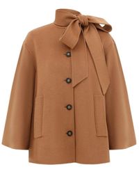 Zimmermann - Valiant Pussybow Coat - Lyst