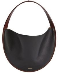 Jil Sander - Pivot Leather Shoulder Bag - Lyst